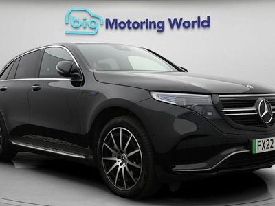 Used Mercedes EQC400 AMG line 300 kW (408 HP) 2022 Black SUV