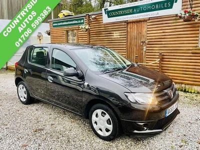 Black Used 2015 Dacia Sandero Ambiance Hatchback | £3,295 (Good price)