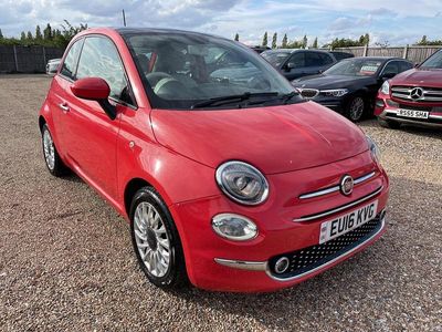 Pink Used 2016 Fiat 500 Lounge Hatchback | £4,650 (Fair price)