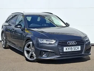 Used Audi A4 Black Edition 190 HP (139 kW) 2019 Grey Estate