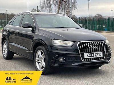 Black Used 2013 Audi Q3 S-Line SUV | £7,795 (Fair price)