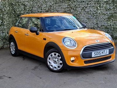 Used Mini ONE 102 HP (75 kW) 2015 Orange Hatchback