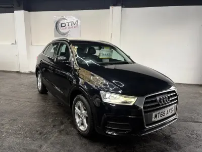 Usado Audi Q3 150 CV (110 kW) 2015 Negro SUV