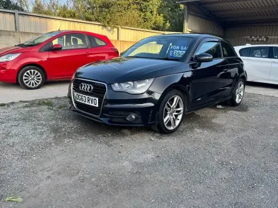 Used Audi A1 S-Line 103 HP (75 kW) 2013 Black Hatchback