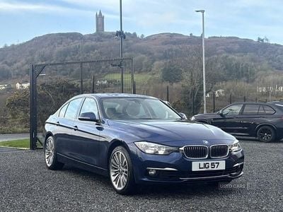 Used BMW 320 Luxury Line 185 HP (136 kW) 2016 Blue Sedan