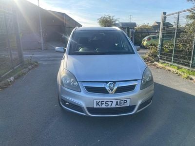 Used Vauxhall Zafira SRi 150 HP (110 kW) 2007 Silver MPV