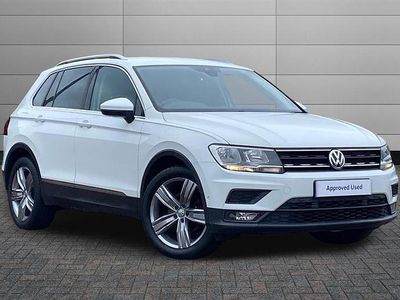 Used VW Tiguan Match 130 HP (95 kW) 2019 Pure white SUV