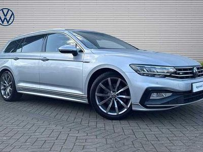 Begagnad VW Passat R-line 150 HK (110 kW) 2023 Silver Kombi