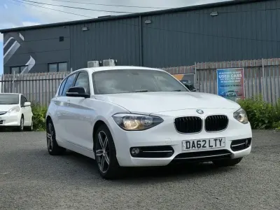 Used BMW 116 Sport Line 136 HP (100 kW) 2012 White Hatchback