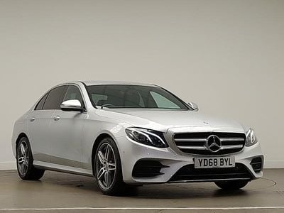 Silver Used 2018 Mercedes E200 AMG line Sedan | £18,998 (A bit pricey)