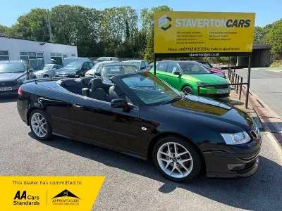 Used Saab 9-3 Aero 210 HP (154 kW) 2007 Black Cabriolet