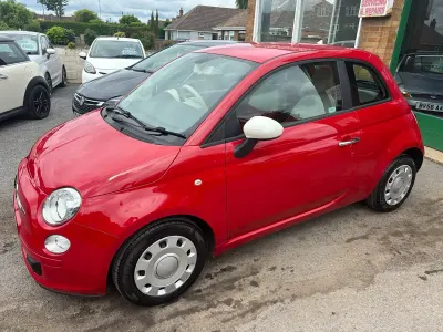 Used Fiat 500 69 HP (50 kW) 2014 Red Hatchback