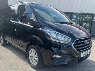Used Ford Transit Custom Limited 130 HP (95 kW) 2023 Black Van