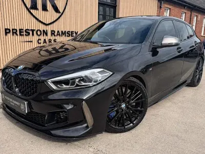 Used BMW M135 Comfort Edition 306 HP (225 kW) 2020 Black Hatchback