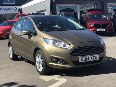 Used Ford Fiesta Zetec 100 HP (73 kW) 2014 Brown Hatchback