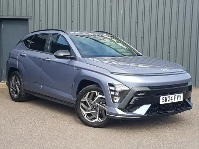 Used Hyundai Kona N Line 141 HP (103 kW) 2024 Blue SUV