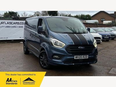 Blue Used 2020 Ford Transit Custom Sport Van | £16,990 (Good price)