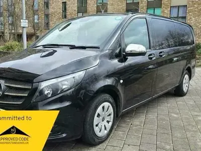 Used Mercedes Vito 161 HP (118 kW) 2016 Black Van