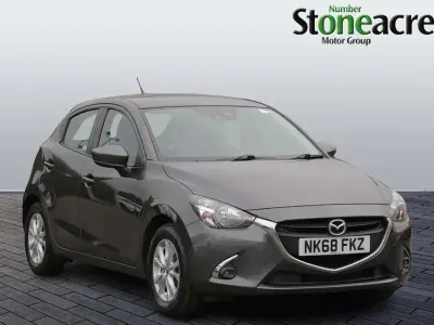 Used Mazda 2 90 HP (66 kW) 2018 Grey Hatchback