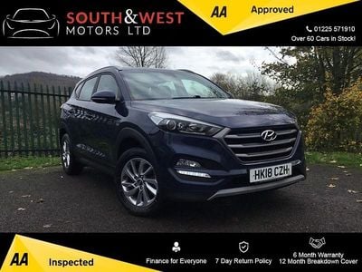 Used Hyundai Tucson SE 132 HP (97 kW) 2018 Blue SUV