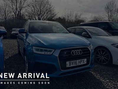 Used Audi Q3 S-line plus 180 HP (132 kW) 2016 Blue SUV