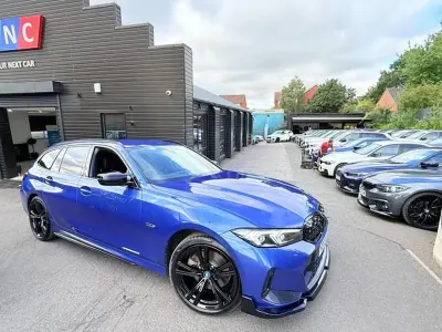 Used BMW 330e M Sport 292 HP (214 kW) 2023 Blue Estate