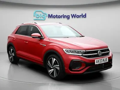 Used VW T-Roc R-line 150 HP (110 kW) 2023 Red SUV