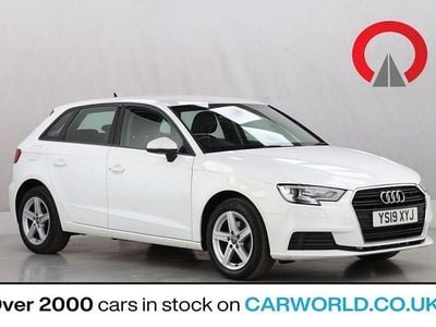 White Used 2019 Audi A3 Sportback Design Hatchback | £11,500 (Fair price)
