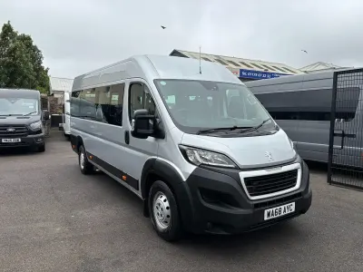 Used Peugeot Boxer 130 HP (95 kW) 2018 Silver Van