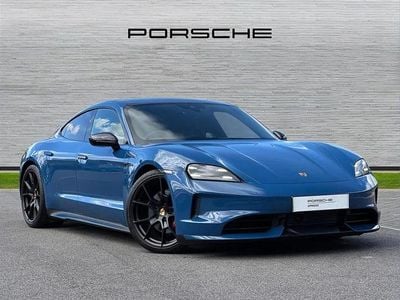 Used Porsche Taycan 339 kW (462 HP) 2024 Blue Sedan