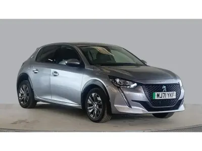 Second-hand Peugeot e-208 Allure Premium 100 kW (136 CP) 2021 Gri Hatchback