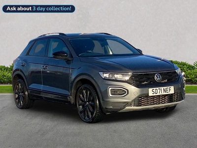 Grey Used 2021 VW T-Roc Black Edition SUV | £17,450 (Fair price)