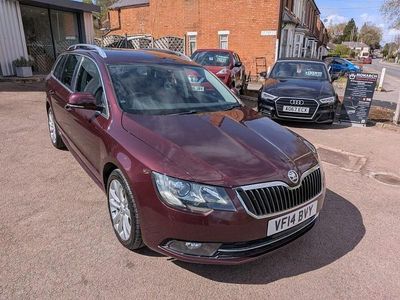 Used Skoda Superb SE 140 HP (102 kW) 2014 Red Estate