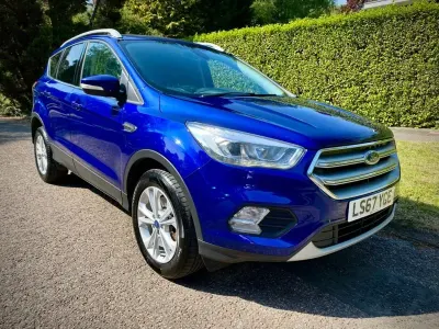 Second-hand Ford Kuga Titanium 120 CP (88 kW) 2017 Albastru SUV