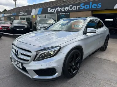Used Mercedes GLA220 AMG line 170 HP (125 kW) 2014 Silver SUV