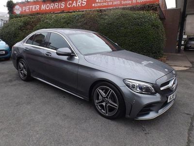 Usado Mercedes C200 AMG Line Premium 2019 Cinzento Sedan