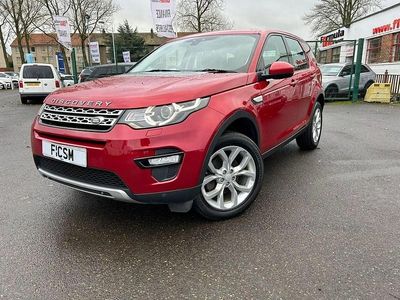 Used Land Rover Discovery Sport HSE 180 HP (132 kW) 2017 Red SUV