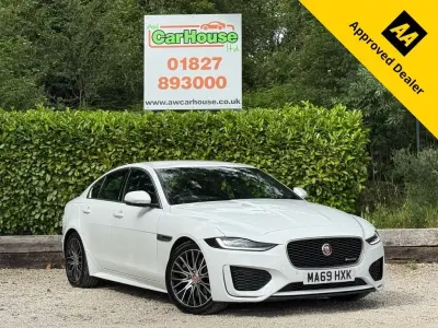 Used Jaguar XE R-Dynamic 180 HP (132 kW) 2019 White Sedan