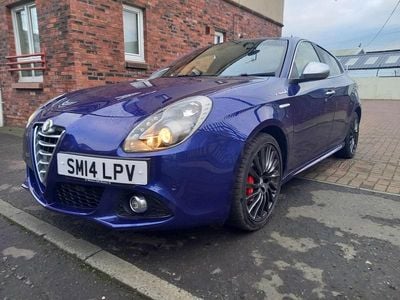 Used Alfa Romeo Giulietta 2014 Blue Hatchback
