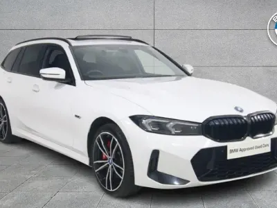 Used BMW 330 M Sport 288 HP (211 kW) 2022 White Estate