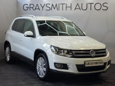 Used VW Tiguan Edition 150 HP (110 kW) 2016 White SUV