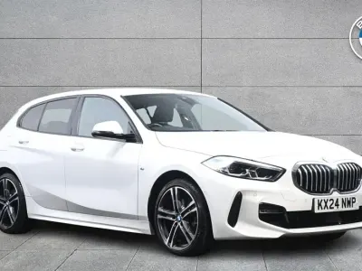 Used BMW 118 M Sport 134 HP (98 kW) 2024 White Hatchback