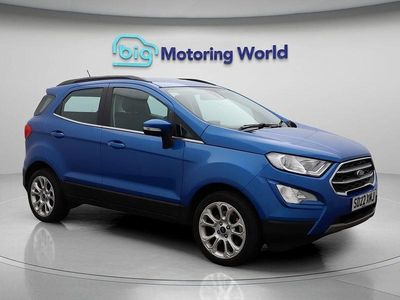 Blue Used 2022 Ford Ecosport Titanium SUV | £10,867 (Fair price)