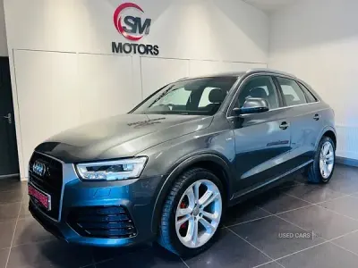 Used Audi Q3 S-Line 184 HP (135 kW) 2015 Grey SUV