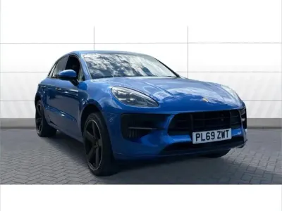 Używany Porsche Macan S 348 KM (255 kW) 2019 Niebieski SUV