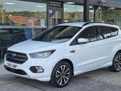 White Used 2017 Ford Kuga ST-Line SUV | £7,995 (Fair price)