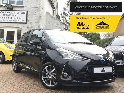 Used Toyota Yaris Hybrid 2018 Black Hatchback