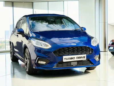 Used Ford Fiesta ST-Line 2017 Blue Hatchback
