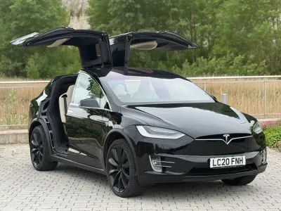 Used Tesla Model X Long Range AWD 102 kW (139 HP) 2020 Black SUV
