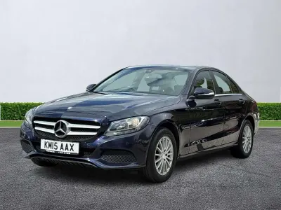 Used Mercedes C220 Executive 2015 Blue Sedan